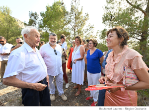 Visite de Carole Delga à Tautavel
