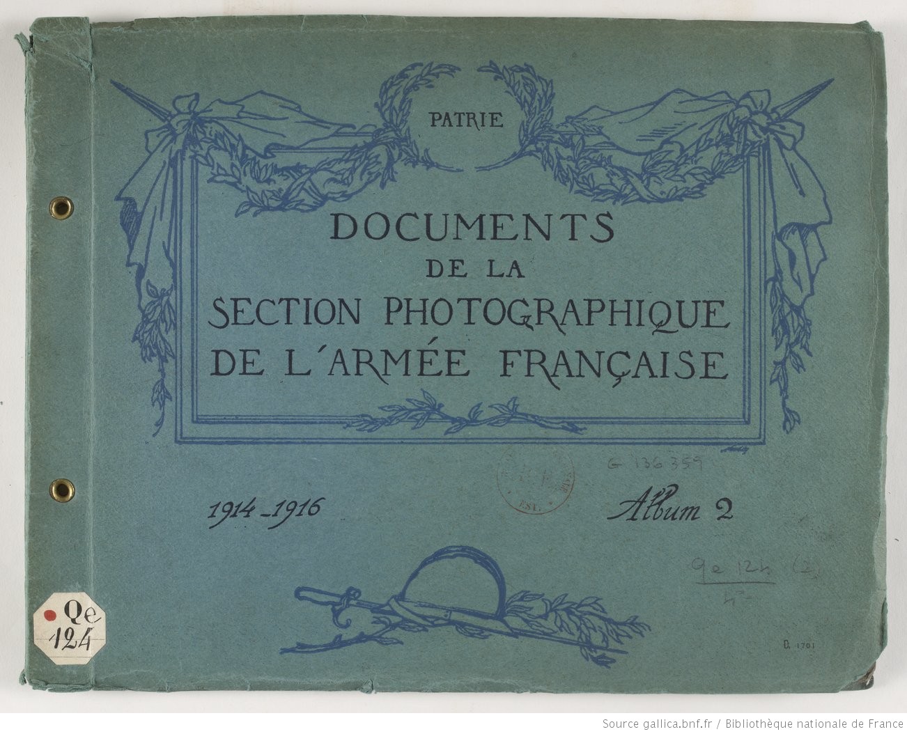 Documents de la section photographique de l’armée française.