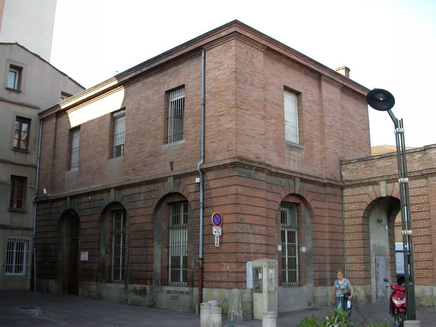 Pavillon abritant entre 1800 et 1856 les bureaux de l’octroi à Saint-Cyprien à Toulouse