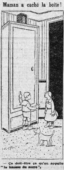 Dessin paru dans Le Petit Journal du 14 janvier 1916.