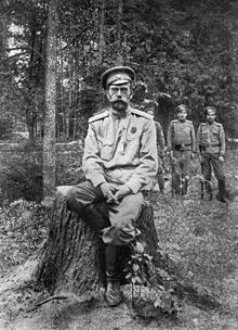 Nicolas II, en mars 1917