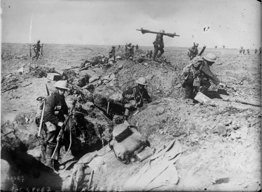Offensive anglaise de la Somme.