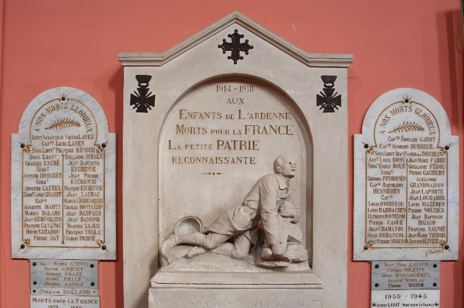 "Les Deux Croix", œuvre de Nicolas Grandmaison 