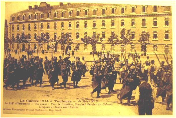 Entrée en guerre à Toulouse - Archives municipale de Toulouse 