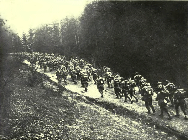 Offensive des troupes roumaines en Transylvanie, en 1916. 