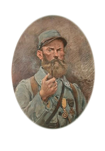 Loubens (09), tableau commémoratif de la guerre de 1914-1918.