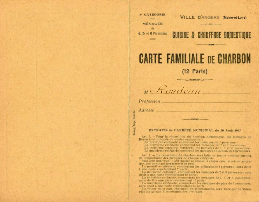 Carte de charbon