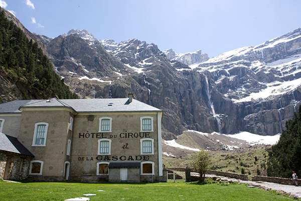 Façade nord de l'hôtel, Gavarnie (c) Philippe Poitou, Inventaire général Région Occitanie, Conseil départemental des Hautes-Pyrénées