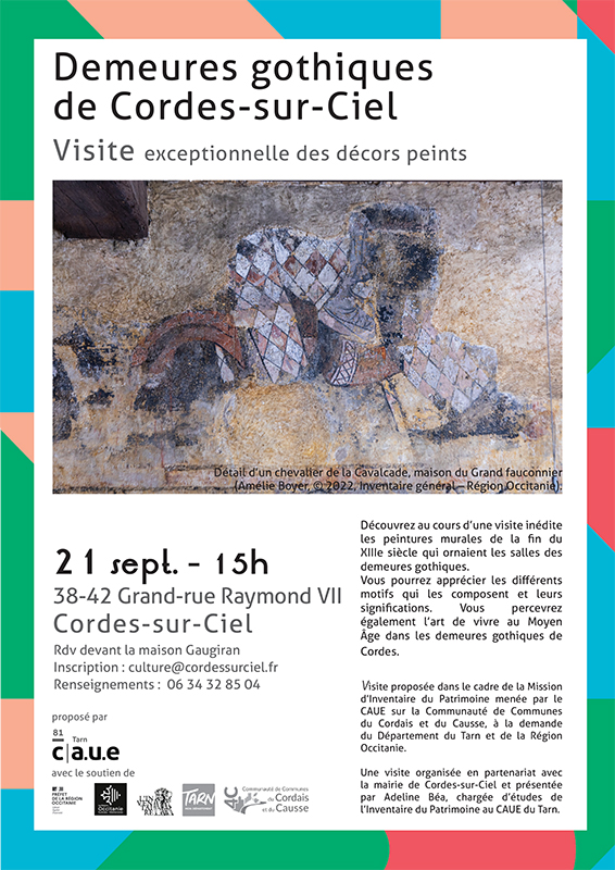 Visites des demeures gothiques de Cordes-sur-Ciel