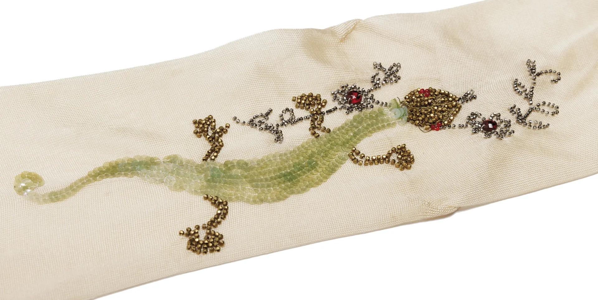 Voyage d'un bas de soie