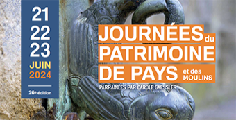 Journées du Patrimoine de Pays et des Moulins