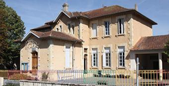 Sainte-Christie ancienne mairie-école, actuellement école