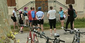 Visite guidée à vélo sur le sentier de la Baïse