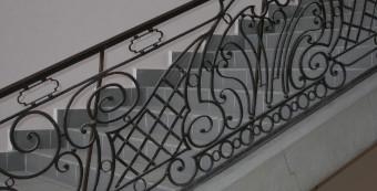 Hôtel de Bernuy - escalier en fer forgé
