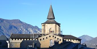 L'église de Saint-Savin en chantier