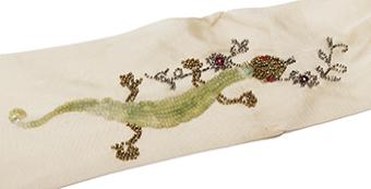 Voyage d'un bas de soie