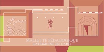 Mallette pédagogique patrimoine du Gard