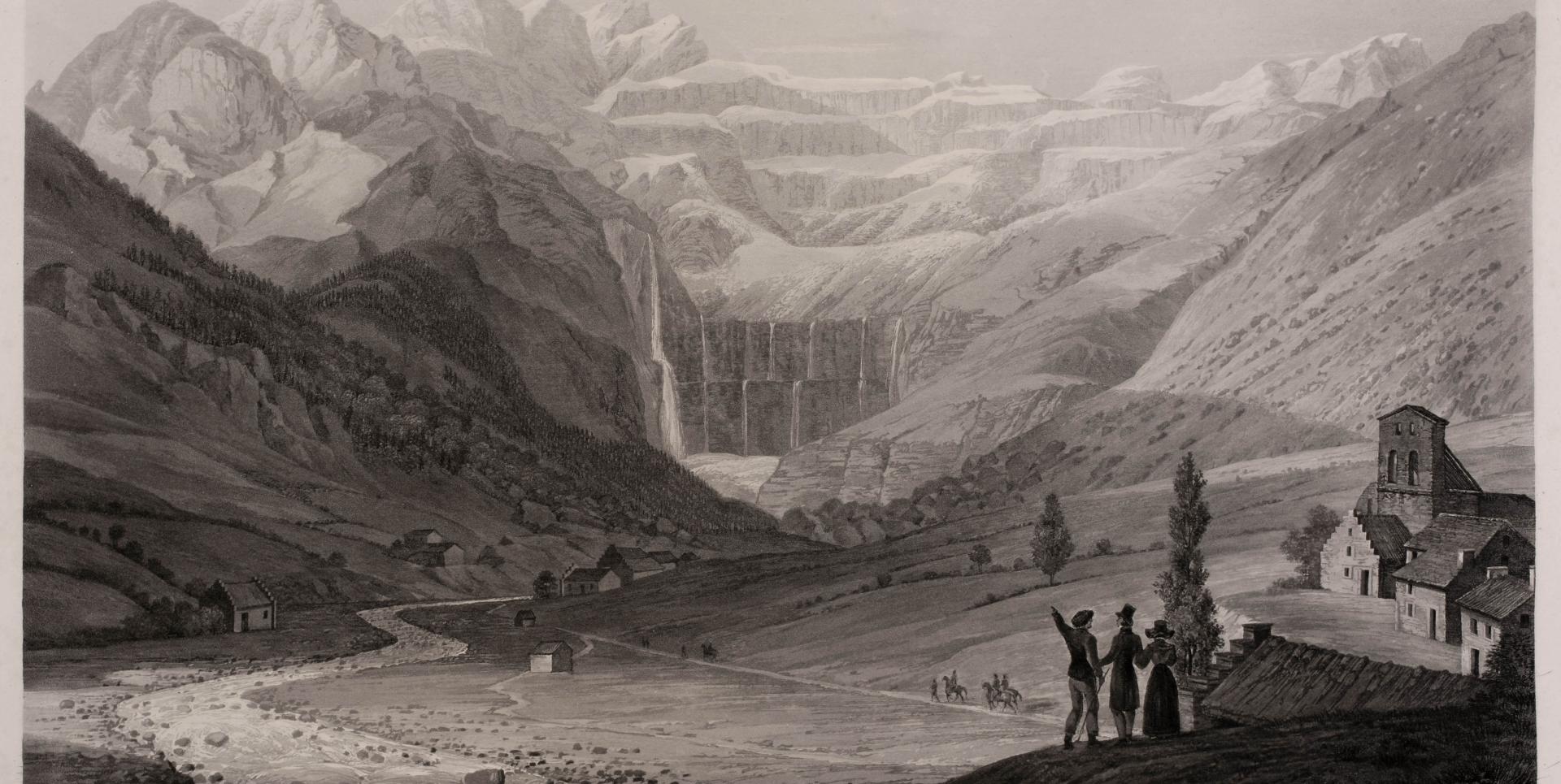 "[…] année,"[…] C'est avec amour que chaque année, depuis les jours déjà lointains de mon enfance, je reviens voir ces lignes superbes, ces déserts dans les nues, et ces amas neigeux de pics, de dômes et de terrasses, où l'harmonie sort partout du chaos ; ce Cirque est un miracle." Comte Henry Russell, "Souvenirs d’un montagnard".