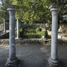 Villa gallo-romaine de Lassalles, aile thermale, galerie et cour du nymphée- Montmaurin (31)