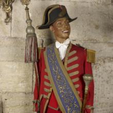 Costume de suisse, collégiale Saint-Jean-Baptiste de Pézenas (34)