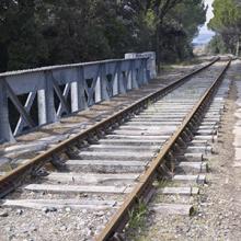 Voie ferrée sur le pont-rail de Truilhas, Sallèles-d'Aude (11)