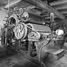 Carde-bobineuse, filature  des Calquières, Langogne (48)