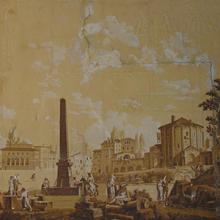 Papier peint panoramique "Campagne romaine", Lectoure (32)