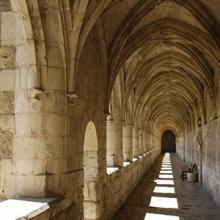 Cloitre du couvent de chartreux : chartreuse Saint-Sauveur, Villefranche-de-Rouergue (12)