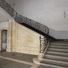 Escalier, château des Comtes d' Armagnac, Lectoure (32)
