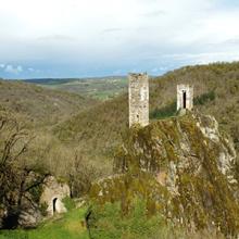 Château fort, dit Château Inférieur, Peyrusse-le-Roc (12)