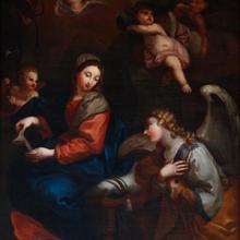 Tableau de l'Annonciation, église paroissiale Sainte-Perpétue de Nîmes (30)