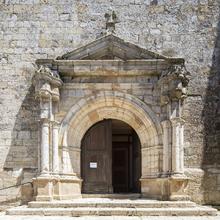 Portail de l'église Saint-Orens, Miradoux (32)