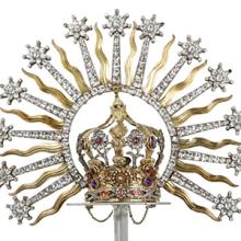 Couronne de la statue de Notre-Dame des Victoires, Thuir (66)
