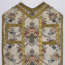 Dos d'une chasuble, abbaye de Faucaude, Cazedarnes (34)