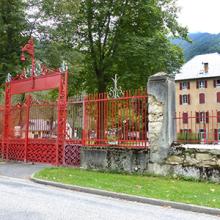 Ancien Grand Hôtel du Parc, actuellement colonie de vacances, Aulus-les-Bains (09)