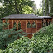 Château de Riell, "datcha" en bois. Molitg-les-Bains (66)
