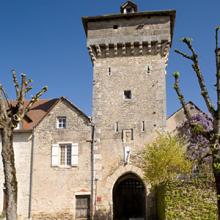 Porte de ville dit Porte de Cardalhac, ou Porte de Savignac Villeneuve (12)